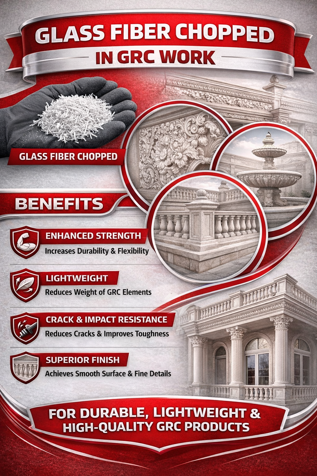 Fiberglass Chopped Strands for Concrete usage 4